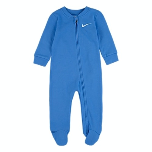 Nike® - 3 Months Swoosh Footie in - Blue