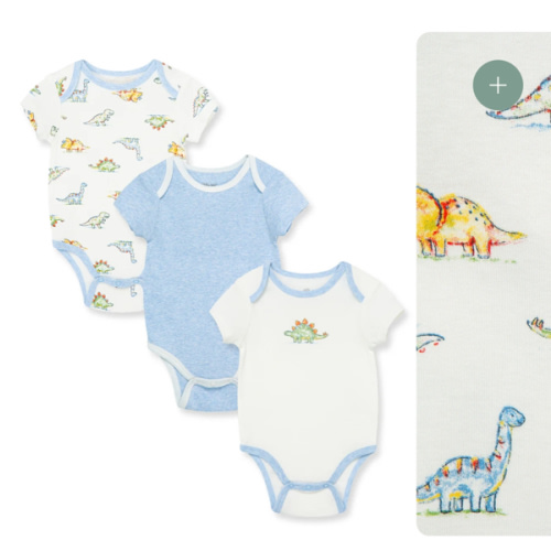 Dinomite 3-Pack Bodysuits