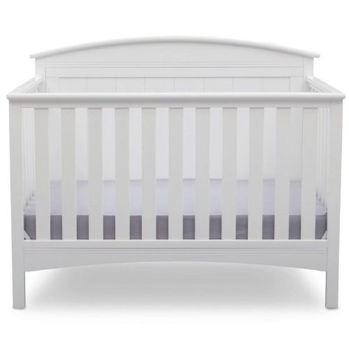 Delta Children Archer 4-in-1 Convertible Crib - Bianca White