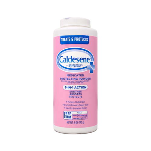 Caldesene Medicated Protecting Powder, Zinc Oxide and Cornstarch, 5 oz