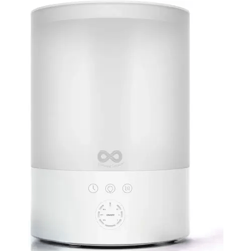 2.5L Top Fill Cool Mist Humidifiers for Bedroom, Baby & Kids - 20-Hour Run Time Humidifier, Quiet, Essential Oil Tray, Congestion & Dry Air Relief, Auto Shut-Off by Everlasting Comfort