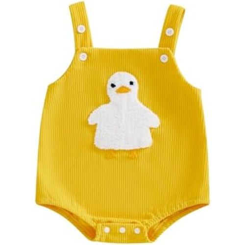 My First Easter Baby Girl Boy Outfit Bunny Embroidery Spring Overall Romper Newborn Infant Baby Easter Clothes