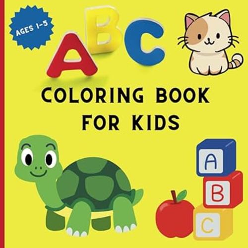 ABC Coloring Book For Kids Ages 1-5: 53 Different Pages to Color | Animals, Insects, and Fish | Tracing Letters For Preschoolers to Practice Writing and Learning the Alphabet