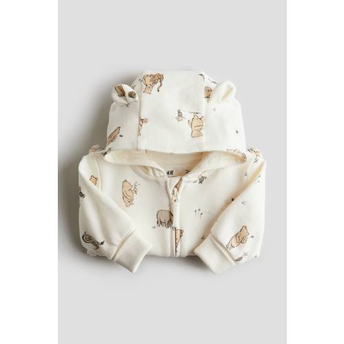 HOODED SWEATSHIRT JUMPSUIT