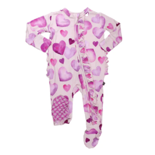 Maeve Ruffle Footie | Denny's