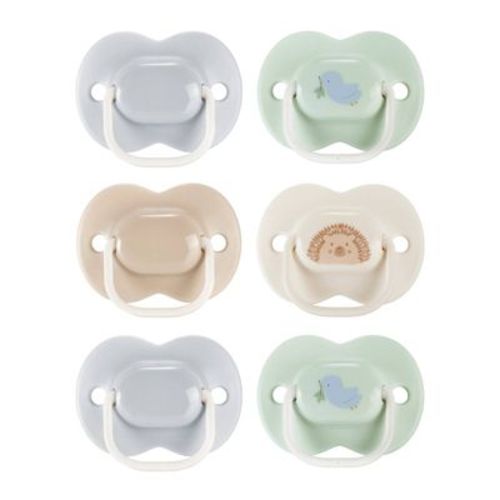 Tommee Tippee Anytime Pacifier 0-6 Months - 6pk - Boy