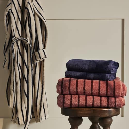 Brooklinen Luxury Cotton Bath Robe, Ultra Soft, Adjustable & Machine Washable – Premium Turkish Plush Robes for Women & Men