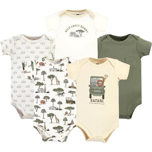 Hudson Baby Baby Cotton Bodysuits