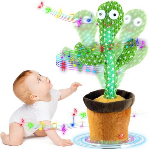 Nys Life Dancing Cactus Talking Cactus Soft Plush Toy