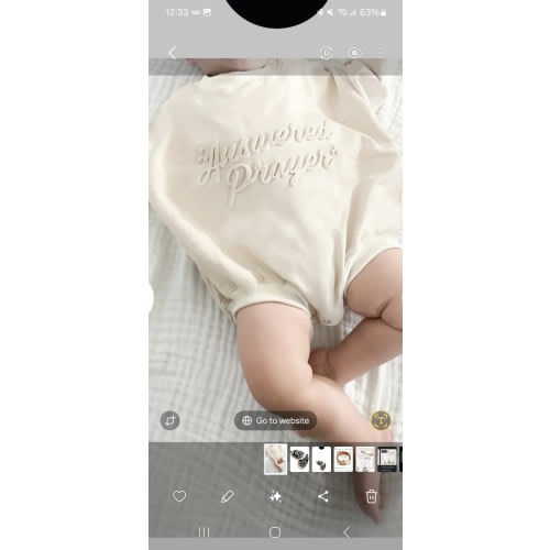 Answered Prayer Bubble Jumpsuit