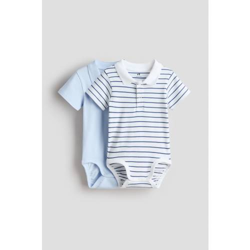 2-PACK POLO-STYLE BODYSUITS
