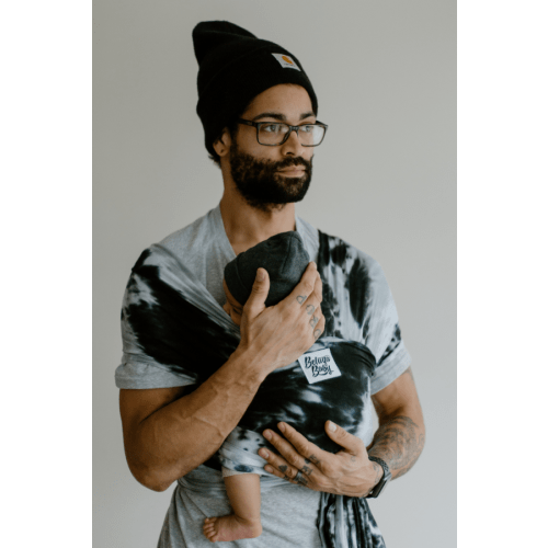 The Joni  - Black + White Tie Dye