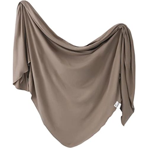 Copper Pearl Baby Swaddle Blanket - Premium Knit Baby Blanket, Large Soft Stretchy Receiving Blankets for Baby Boy and Girl, Swaddles for Newborn, Infant, and Toddler (Gobi)