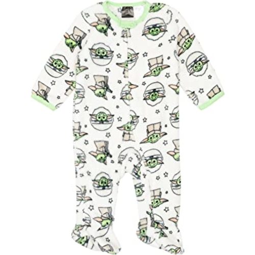 STAR WARS The Mandalorian The Child Baby Zip Up Sleep N' Play Coverall Newborn to Infant