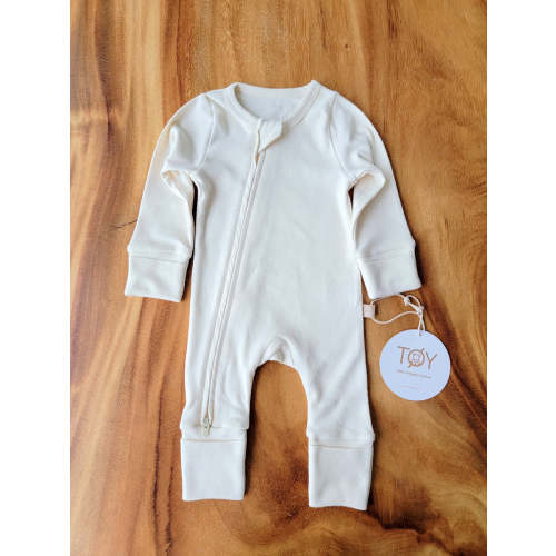 Newborn Jumpsuit: Undyed SIZE 23”