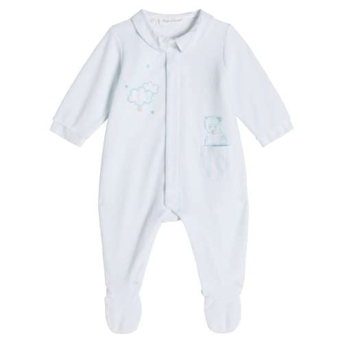 Baby cotton-blend onesie - 6 months
