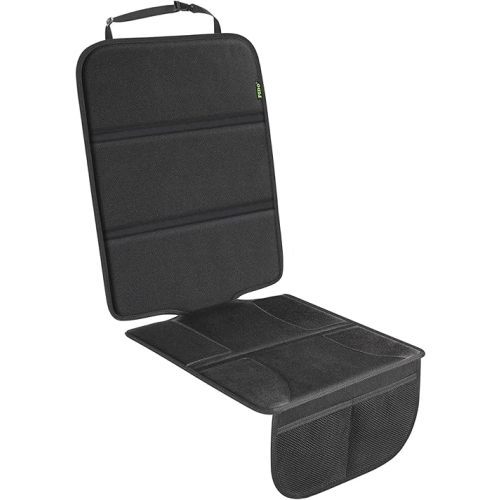 PIDO Car Seat Protector Under Baby Car Seat with Thick Padding, Carseat Pads Cover Mat for Kids, Waterproof Material and Non-Slip Base – Universal Fit for Leather and Fabric Upholstery