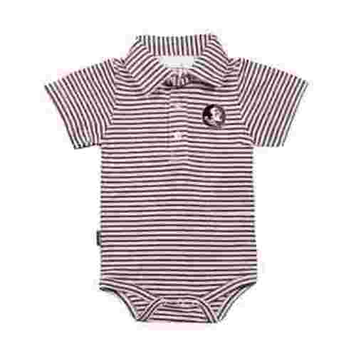 Infant Garb Garnet/White Florida State Seminoles Carson Polo Bodysuit