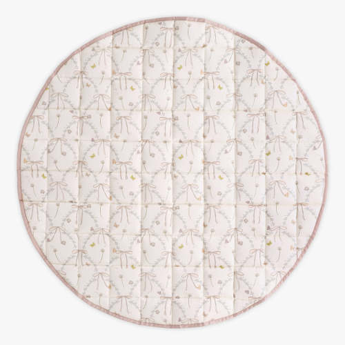 Bows & Butterfly Kisses Play Mat - Pink | Gooselings
