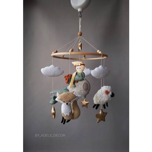 Baby mobile the little boy and girl *Star baby mobile * Baby mobile for boy * Nursery mobile