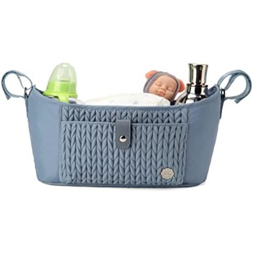 Universal Baby Stroller Organizer,Diaper Caddy Organizer with Adjustable Straps to Fits Nearly Any Strollers