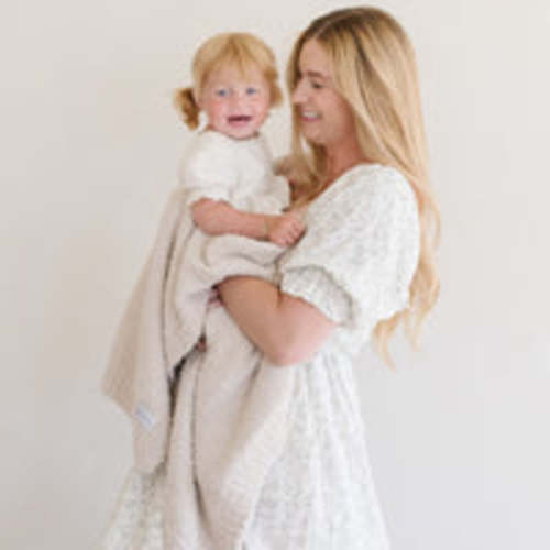 Saranoni Bamboni® Receiving Blanket | Ultra-Soft Comfort - color Buttermilk