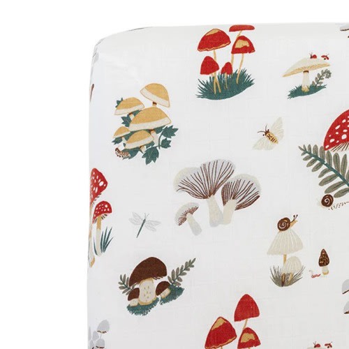 Crib Sheet - Mushroom