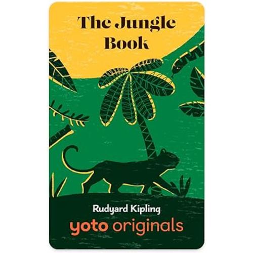 Yoto Classics: The Jungle Book – Kids Audio Card for Use Player & Mini All-in-1 Audio Player, Educational Screen-Free Listening with Fun Stories for Playtime, Bedtime & Travel, Ages 8+