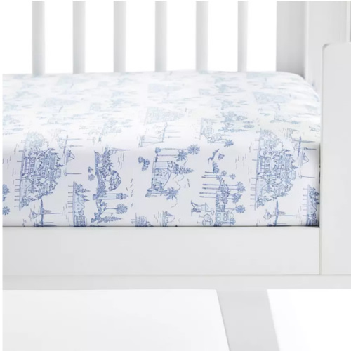 Seahaven Crib Sheet | Serena and Lily