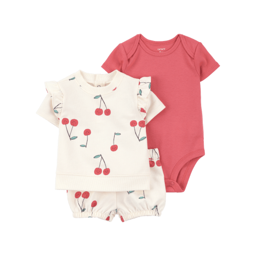 Baby 3-Piece Cherry Outfit Set - Carter's | Carter's