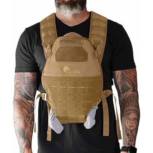 WOLF TACTICAL Toddler and Baby Carrier for Men - Dad Baby Carrier Military Mens Baby Carrier for Infants and Toddlers