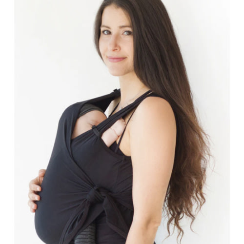 Basic Black - Newborn Baby Carrier