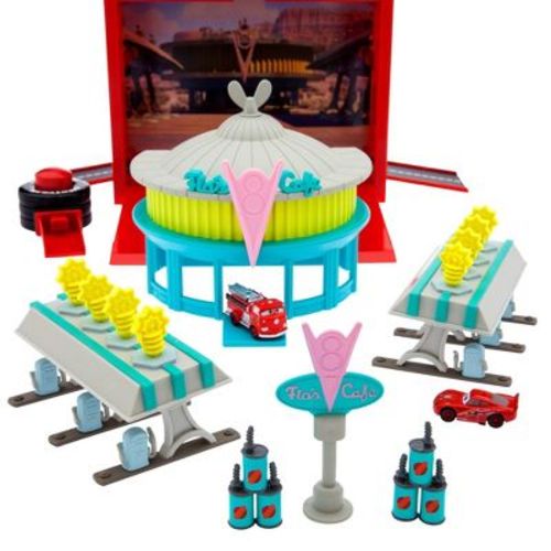 Disney Cars On-the-Go Flo's Cafe Playset