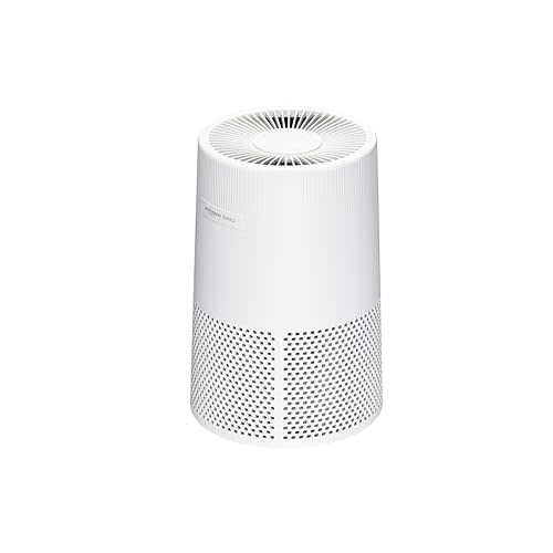 Amazon Basics Air Purifier for Home and Office, With 3-Stage Filtration, HEPA Filter With Activated Carbon, 3 Speeds, Timer, Sleep Mode (32db), Energy Star Certificate, Covers Up to 1067 Sq ft, White