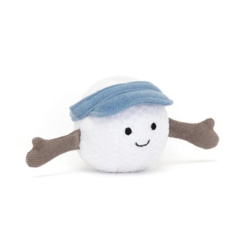 Jellycat Sport Jellycat Amuseables Sports Ball Jellycat Plush Toys Golf Ball Plush for Sports Fans Cute funny plush toy plush pendant children's gift.