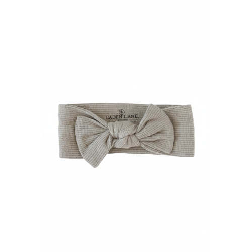 Eucalyptus Bamboo Waffle Knit Large Bow Headwrap