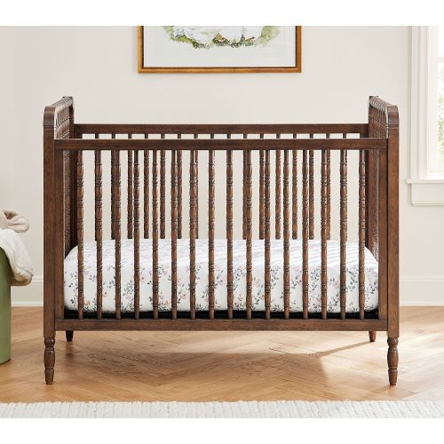 Elsie Convertible Crib - Heritage Walnut