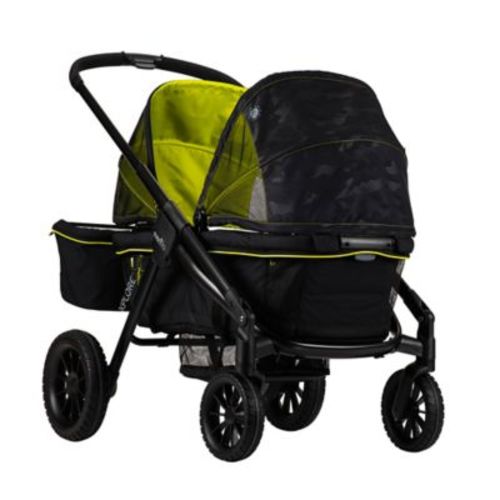 Evenflo® Pivot Xplore™ All-Terrain Double Stroller Wagon in Wayfarer - BLACK - DOUBLE