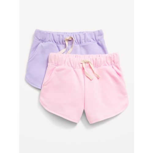 French-Terry Shorts 2-Pack for Toddler Girls | Old Navy
