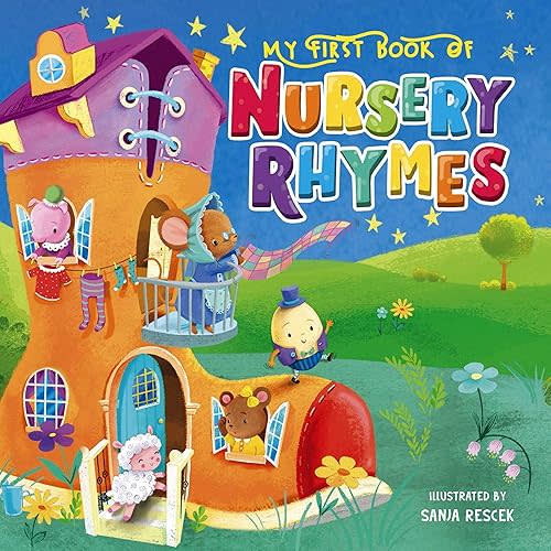 My First Book of Nursery Rhymes - Padded Board Book - Classics Board book – August 24, 2020