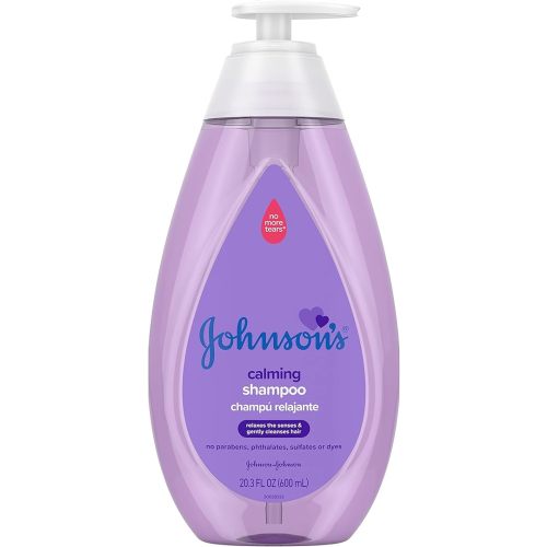 Johnson's Baby Calming Shampoo with Soothing NaturalCalm Scent, 20.3 fl oz (Pack of 1)