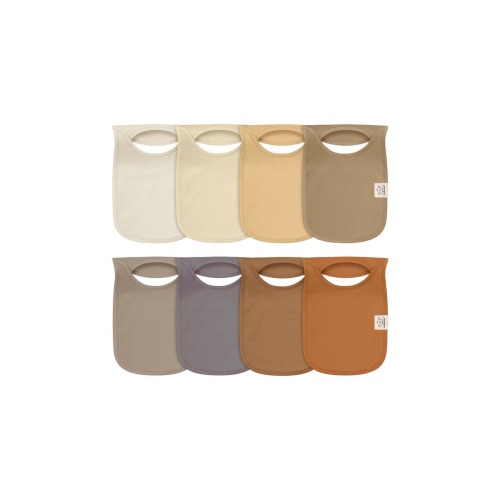 8-Pack Hallo Drool Bibs