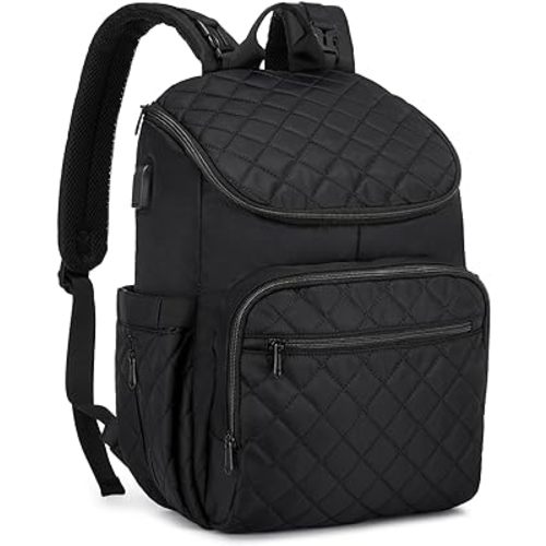 LOVEVOOK Diaper Bag Backpack Large Capacity Baby Bag with Portable Changing Pad, Multifunction Baby Travel Backpack