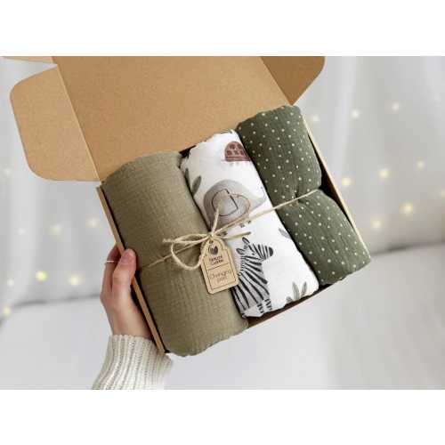 Organic Baby Changing Mat – Waterproof Travel Pad – Reusable Cotton Muslin & Terry Diaper Mats - Mattress Protector - Muslin Baby Bedding