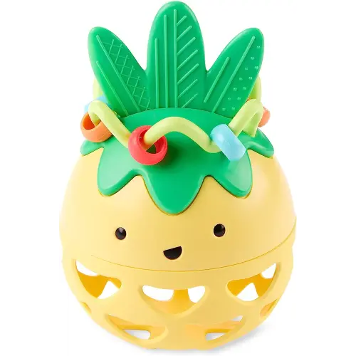 Skip Hop Infant Rattle Toy, Pineapple Rattle Toy for Babies