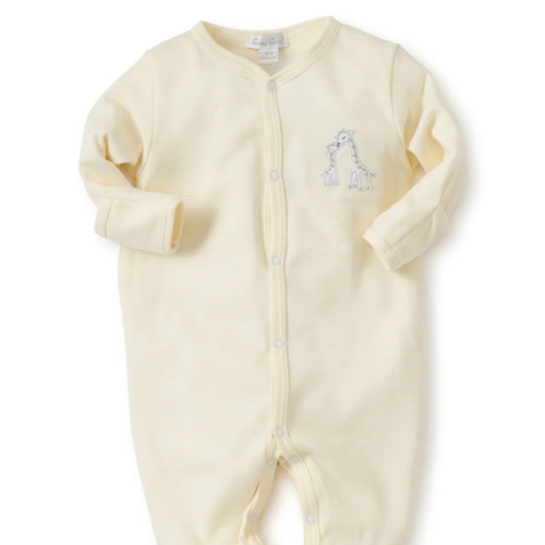 Giraffe Generations Striped Footie