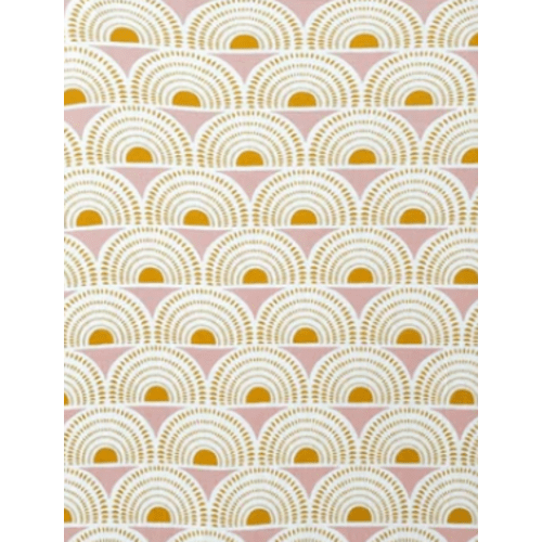 Bamboo Fitted Crib Sheet - Vintage Sunshine