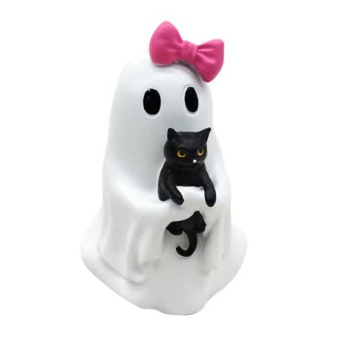 5" Ghost Holding Black Cat Tabletop Décor by Ashland®
