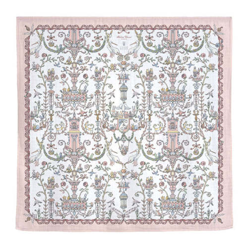 Carré Toile de Jouy Pink - Atelier Choux x Caitlin Wilson Swaddle