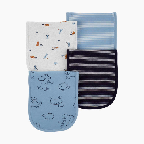 Carter's Burp Cloth (4 Pack) - Blue Multi